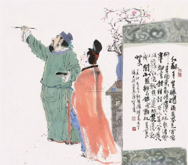 陆游一生风流81岁还写下情诗，城南小陌又逢春，只见梅花不见人