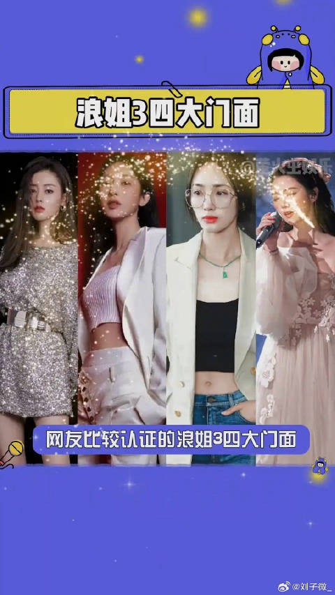 张俪 王紫璇 娱乐评论大赏 颜值 微博VC计划