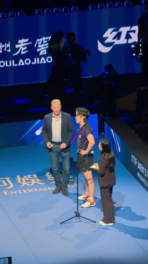 约奇克赞王楚钦技术顶尖、心理强大,诠释世界第一本质