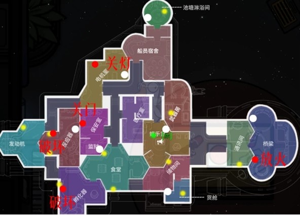 老妈鹅星球飞船地图任务点位图