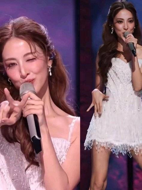 港姐冠军陈凯琳亮相浪姐，34岁三孩妈舞台表现惊艳