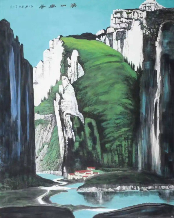 丹青赴山海，墨韵醉春风！国家一级美术师丁香阳画展在刘公岛盛大启幕