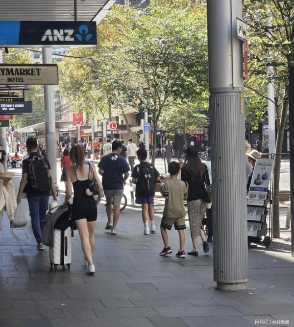 侯佩岑全家悉尼度假，一家四口幸福满溢，侯佩岑牵小儿子手好温馨