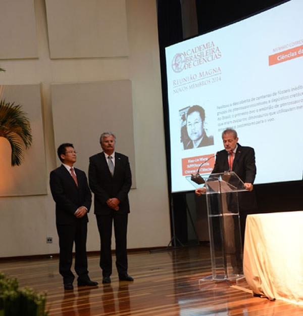 汪筱林研究员当选巴西科学院通讯院士