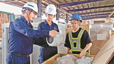 第139届广交会首批进境展品抵穗