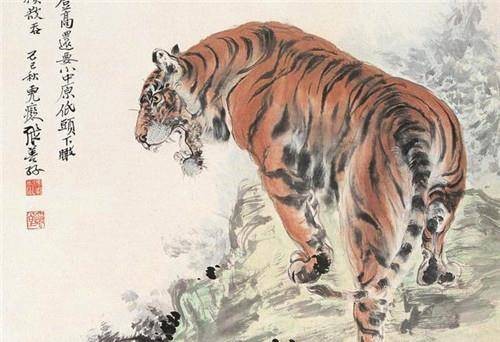山水走兽，张大千样样精通，唯独不肯画老虎，只因他哥哥一句话