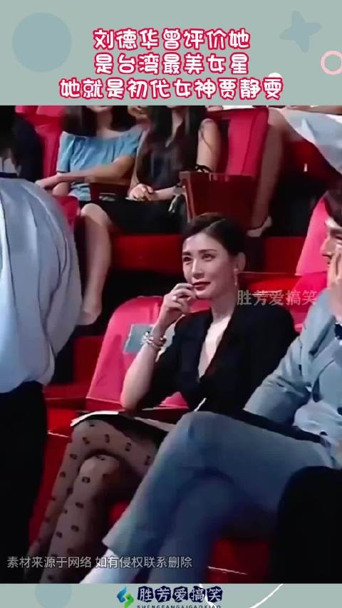 刘德华曾评价她，是台湾最美女星，她就是初代女神贾静雯！