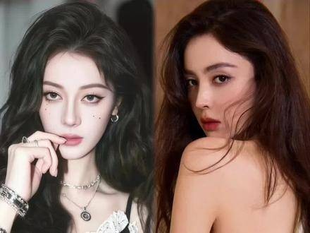 双生花般绽放，各美其美难取舍！迪丽热巴红毯 浓颜淡颜