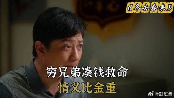 《冬去春来》章若楠 白宇 穷兄弟凑钱救命，情义比金重