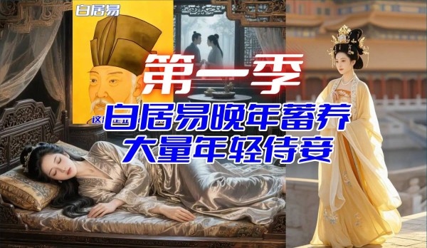 晚年的白居易蓄养大量侍妾之第一季
