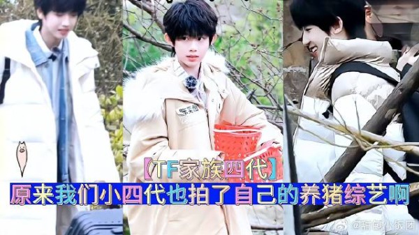 原来我们小四代也拍了自己的养猪综艺啊