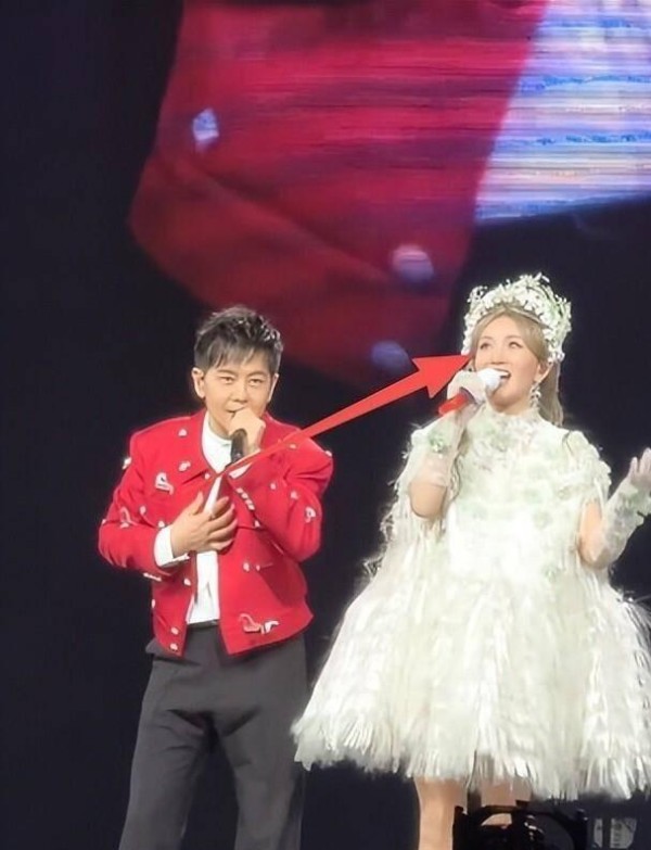 谢娜演唱会看提词器，现场简陋人挤人，反响不错黄牛价飙至5000元