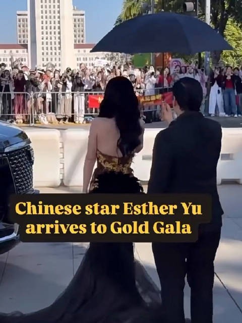女神在国外好多粉丝