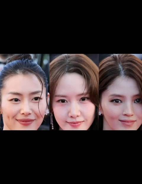 刘雯林允儿韩社希G怼脸生图三大女神戛纳红毯颜值盛宴