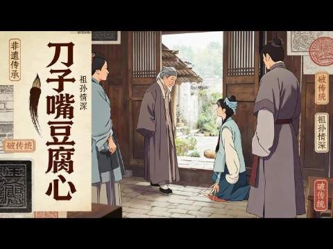 杨紫跪求制墨遭拒，爷爷心软亲自传授技艺