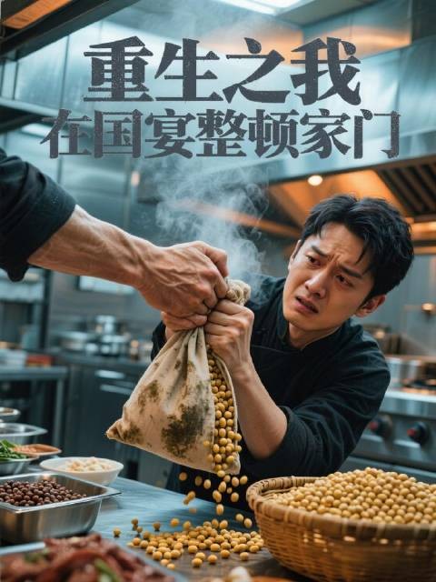 短剧·重生之我在国宴整顿家门-第3集-厨房的灯光下,继弟正把未婚妻准备的特级黄豆,换成发霉的陈豆。我一把抓住他的手:国