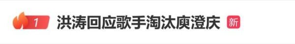 洪涛回应歌手淘汰庾澄庆:难以理喻,但不惊讶