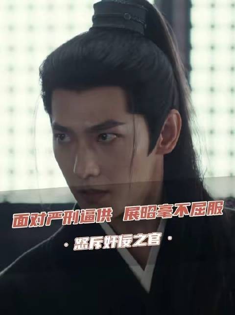 悲愤如潮涌,展昭一掌震裂“明镜高照”匾额
