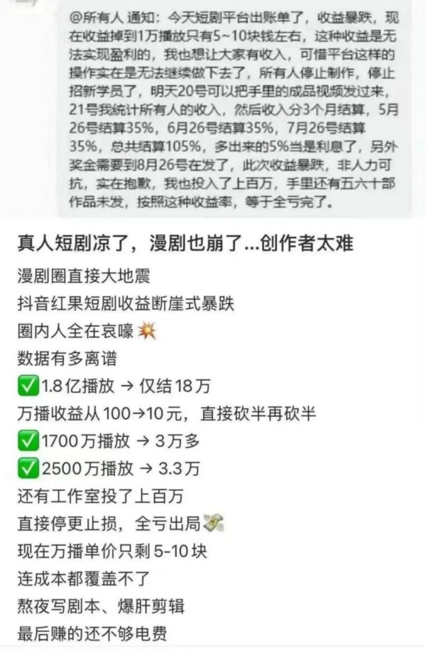 从万播5元到7天充电15万+，AI漫剧开始重做“用户生意”？