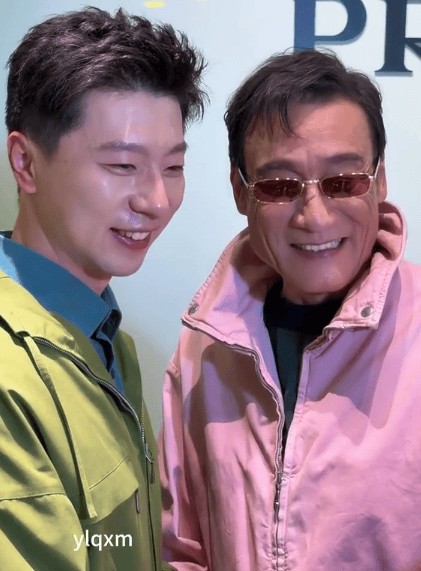 梁家辉家里人也“追星” 现场邀请马龙打视频