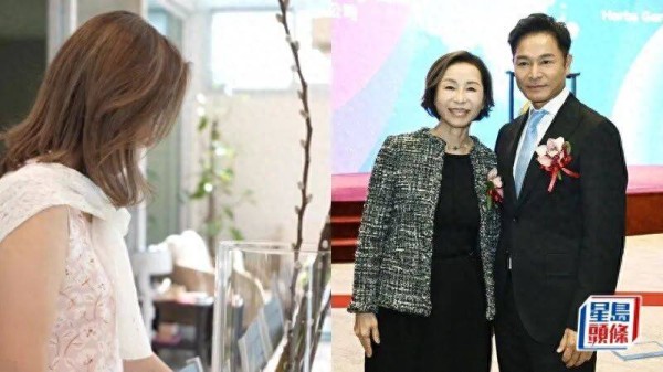 TVB视帝胞姐罕见曝光，上市公司CEO气质出众，五官与弟弟似足饼印