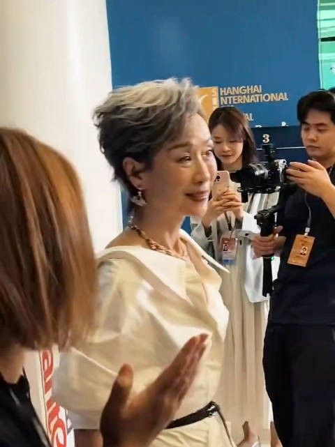又看到了优雅端庄的@叶童 ～～太美啦！