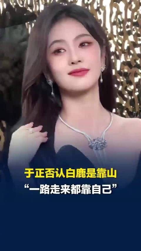 于正说一路走来都靠自己 ，于正说自己是孩子们的靠山，此前白鹿就争议6连辟谣告黑，近30日掉粉143万
