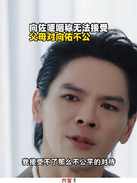 向佐哽咽称无法接受父母对向佑不公