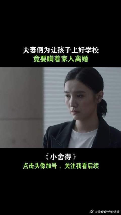 为让孩子上个好小学，南俪竟不惜离婚，真是可怜天下父母心啊