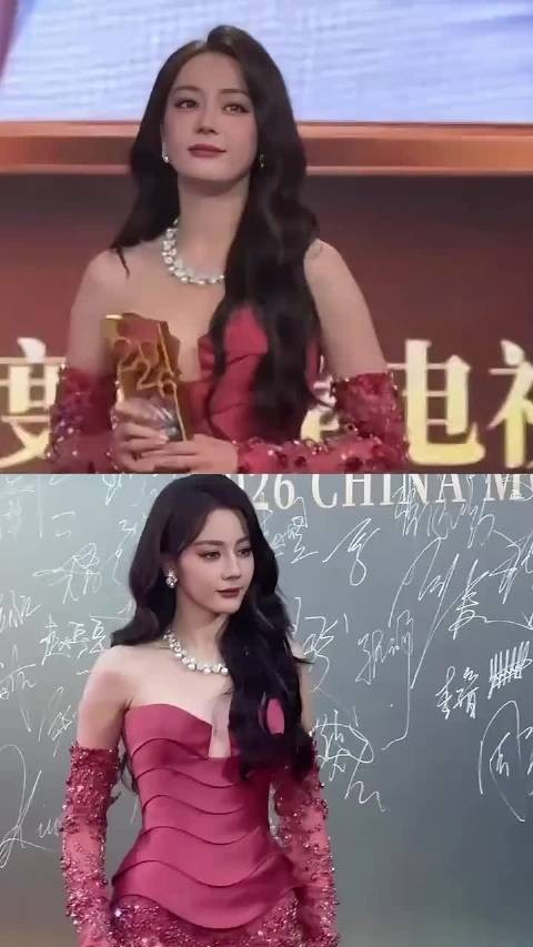 中国影视之夜,内娱红毯的顶流排面,被迪丽热巴展现得淋漓尽致