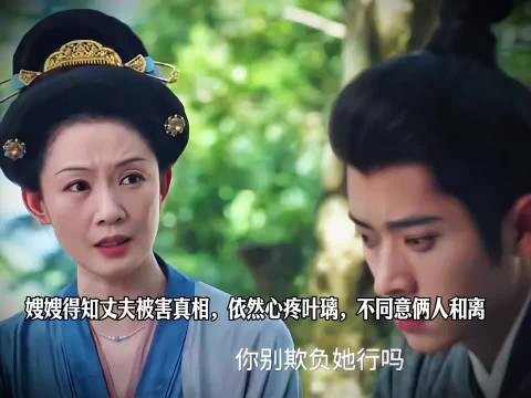 嫂嫂得知丈夫被害真相，依然心疼叶璃，不同意俩人和离，劝墨修尧珍惜眼前人