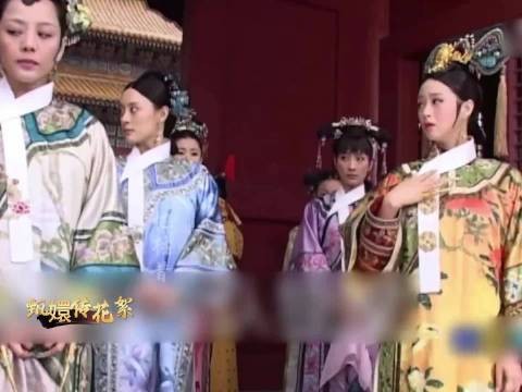 《甄嬛传》幕后花絮曝光，敬妃入戏太深喊卡后落泪