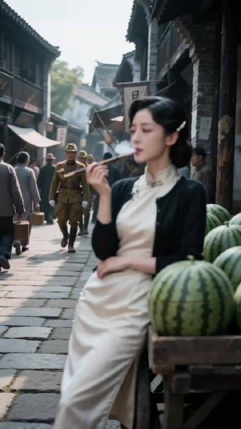 美女的功夫不错惊险的一幕