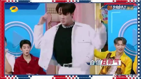 檀健次跳张艺兴的歌曲舞蹈,张艺兴看了都满脸的肯定