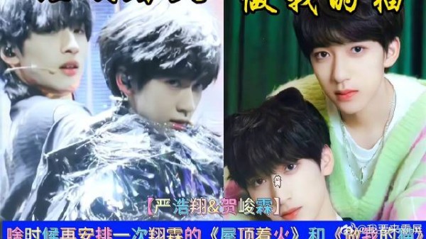 都2024年了,啥时候再安排一次翔霖《屋顶着火》和《做我的猫》