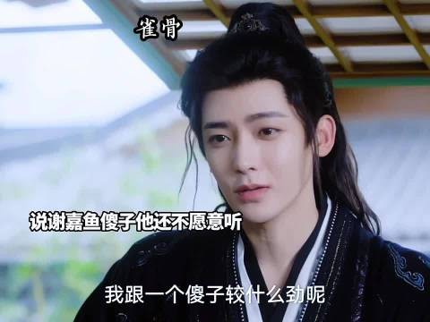 萧无衣说谢嘉鱼傻子她还不愿意听