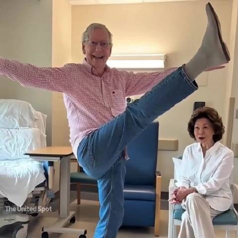 I told you he was OK! 今天成了AI恶搞日了