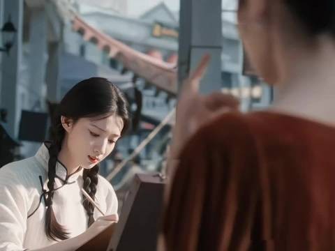 王楚然双马尾任素素,白月光糯米糍形象吸睛