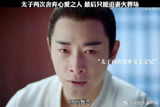 太子舍弃了两次他深爱的女人,看的泪眼汪汪的
