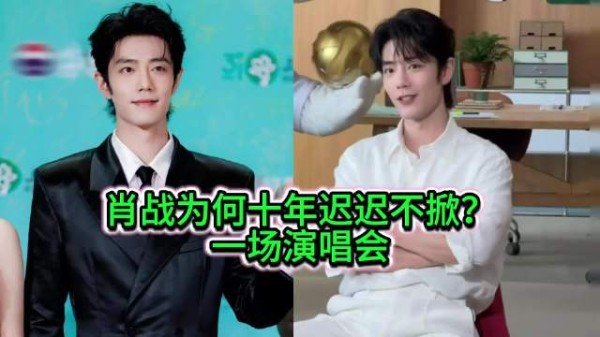 唱功舞台资质全部在线,肖战隐忍十年底牌,与袁晶联动暗藏微妙信号