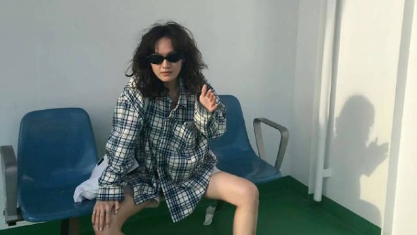 文淇就是人字拖信徒吧,内娱最松弛女明星没错了!