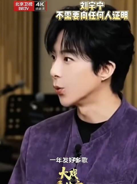 刘宇宁说自己不需要向任何人证明