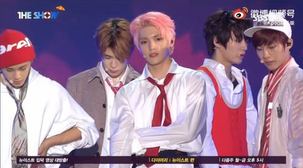 九年前的今天(170725),NCT127 带来《Cherry Bomb》的现场舞台