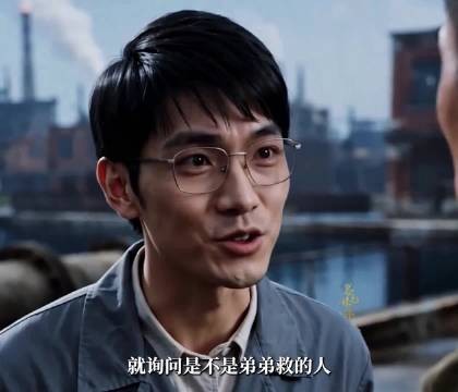 姐弟俩无意间发现水里面有人在拼命呼救