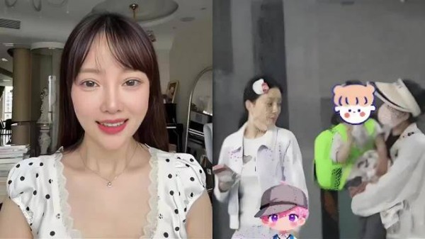 甜馨否认当姐姐,澄清小女孩是表妹