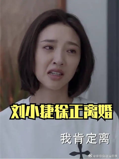 刘小捷哭着说要和徐正离婚,终于清醒了