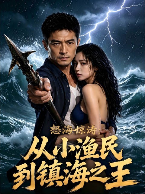 短剧·怒海惊涛:从小渔民到镇海之王-第8集-凡人之躯竟得海神戒指,能呼鱼唤浪、踏海而行,底层渔民逆袭海上霸主! #短剧#