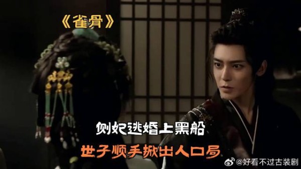 《雀骨》侯明昊艾米 侧妃逃婚上黑船，世子顺手掀出人口局