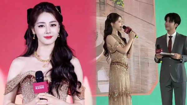 主持人近距离见热巴，感叹真人比镜头更惊艳