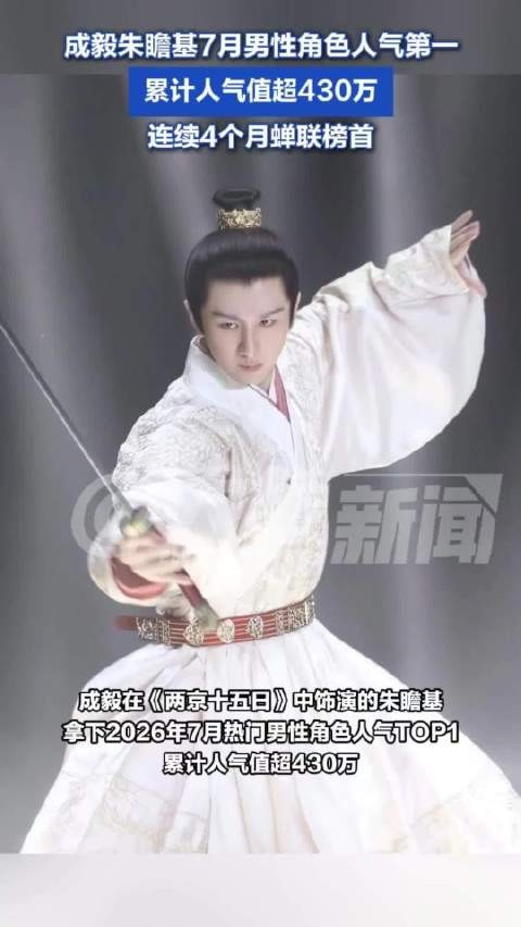 成毅朱瞻基热度为何能蝉联榜首 :角色魅力与演技实力双向赋能